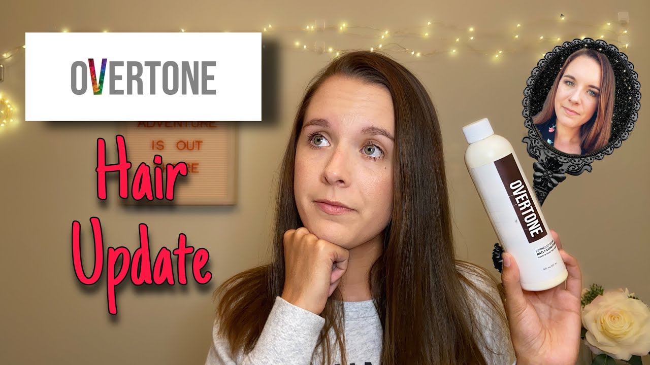Overtone Color Hair Update & How to Apply Daily Conditioner || Espresso Brown