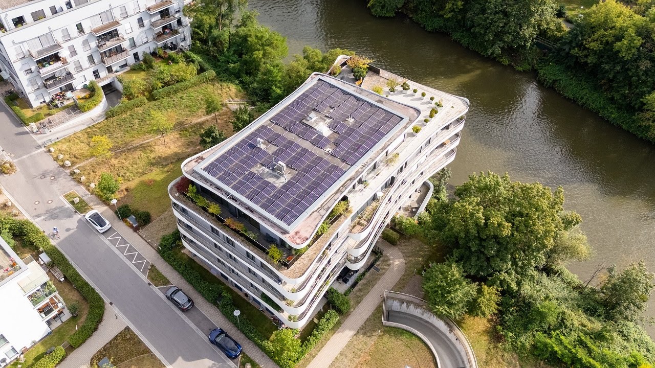 Mieterstrom über Photovoltaik im Mehrparteienhaus in Bamberg mit 22 Wohneinheiten