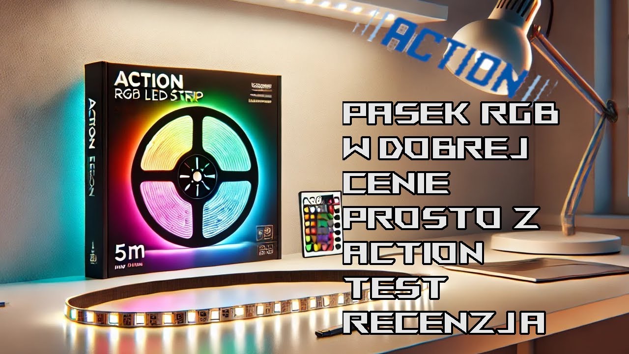Pasek LED RGB 5M z Action – Test i Recenzja Smart Connect!