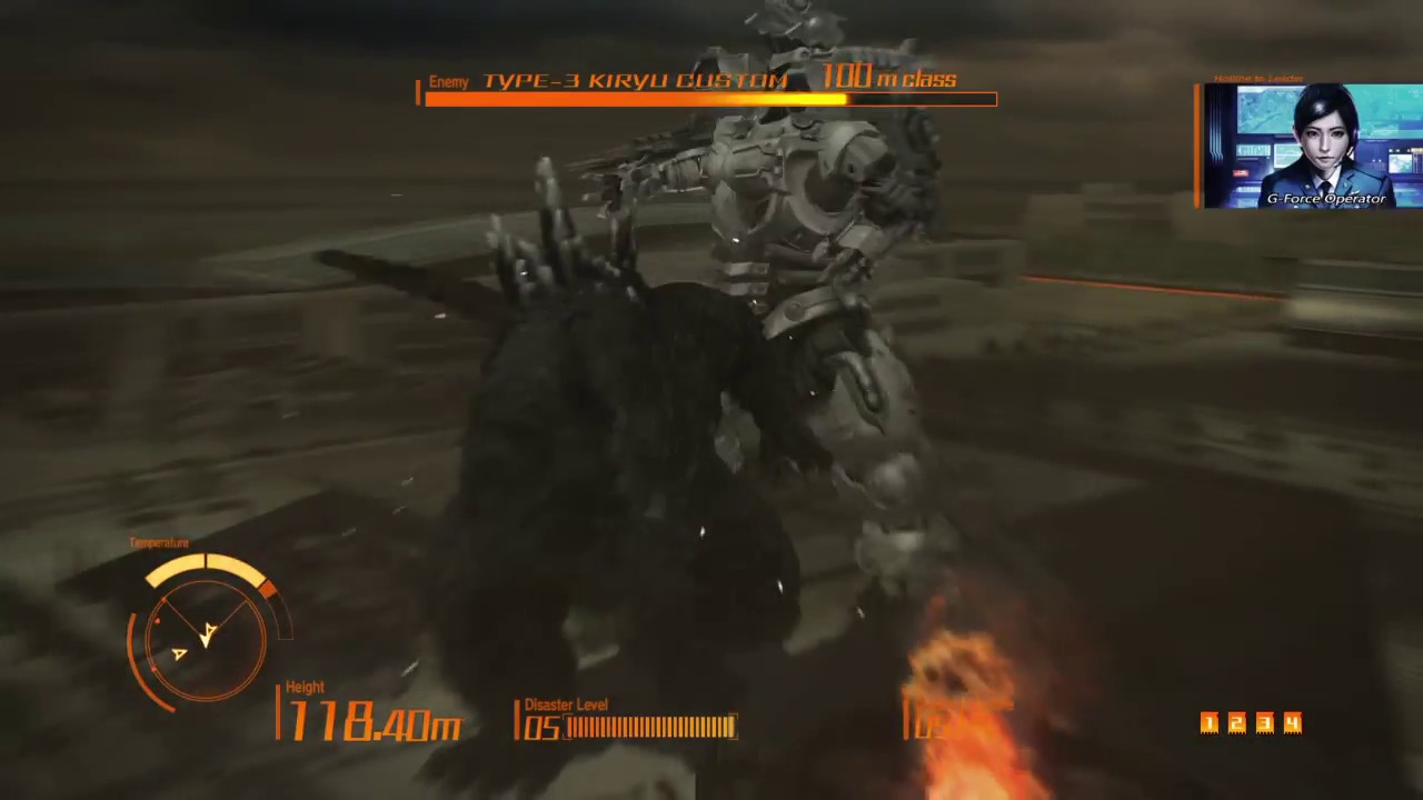 GODZILLA PS4 : Godzilla vs Kiryu and Super MechaGodzilla