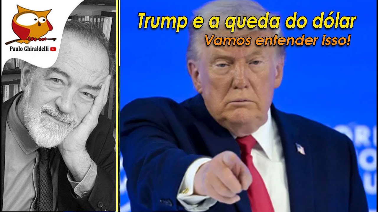 TRUMP E A QUEDA DO DÓLAR. VAMOS ENTENDER ISSO! 28 de janeiro de 2026