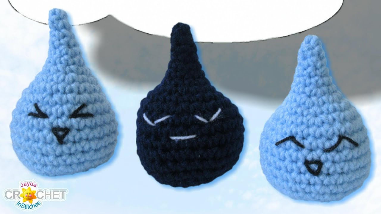 Crochet Raindrop Pattern & Tutorial
