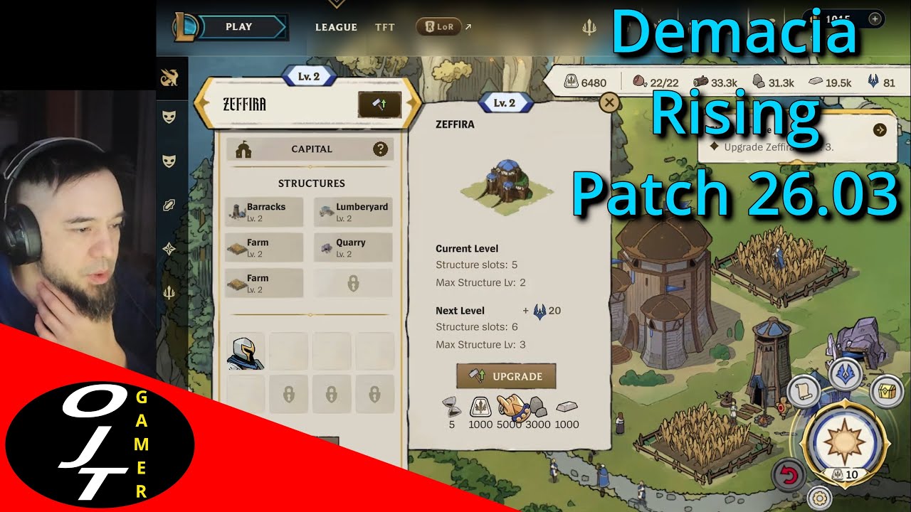 League of Legends: Demacia Rising, обновление 26.03