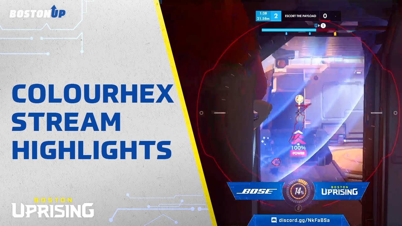 Colourhex dominates the NA Overwatch ladder | stream highlights