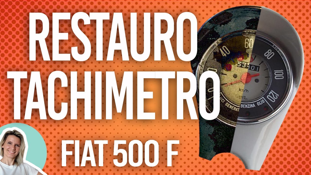 Restauro tachimetro Fiat 500 f ||  Partnership Emporio Bigatti cruscotto contachilometri