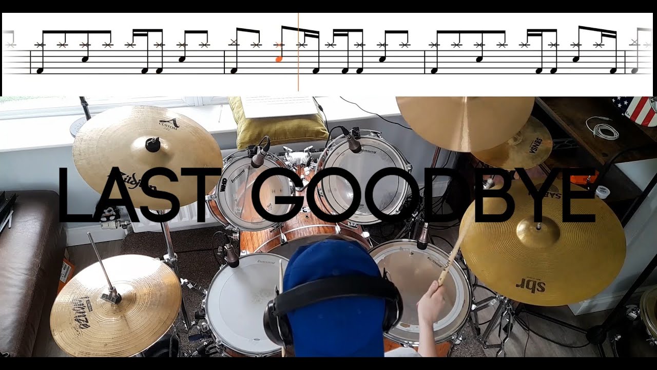 Jeff Buckley - Last Goodbye - Drum Cover With TABS