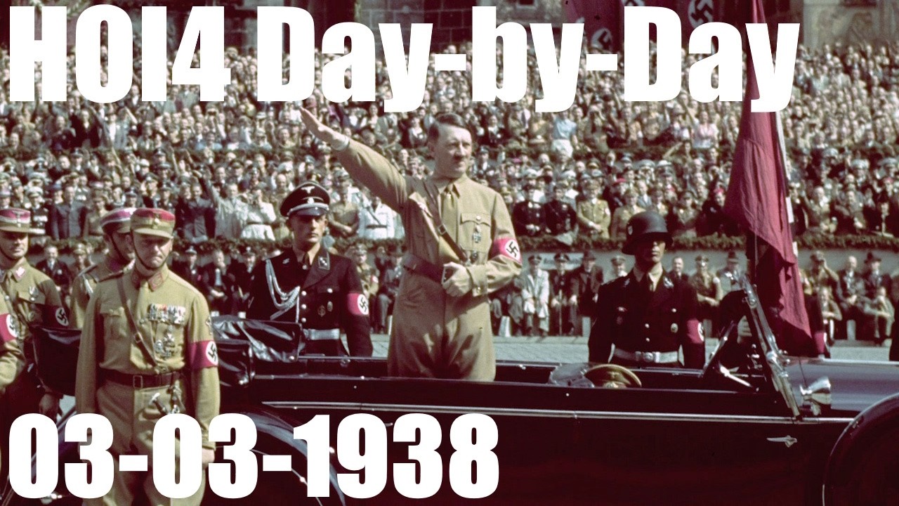 I'm Playing HOI4 in Real-Time! (03-03-1938)