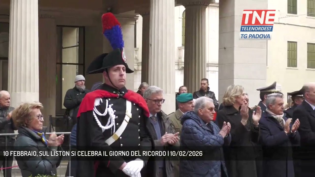 10 FEBBRAIO, SUL LISTON SI CELEBRA IL GIORNO DEL RICORDO | 10/02/2026