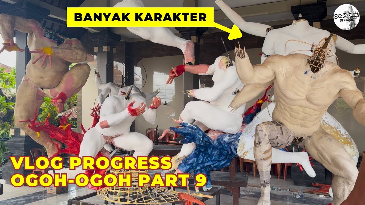 HIDROLIK LAGI KAH??? PROSES OGOH-OGOH DENPASAR 2026 #ogohogoh #ogohogoh2026 #ogohogohdenpasar 