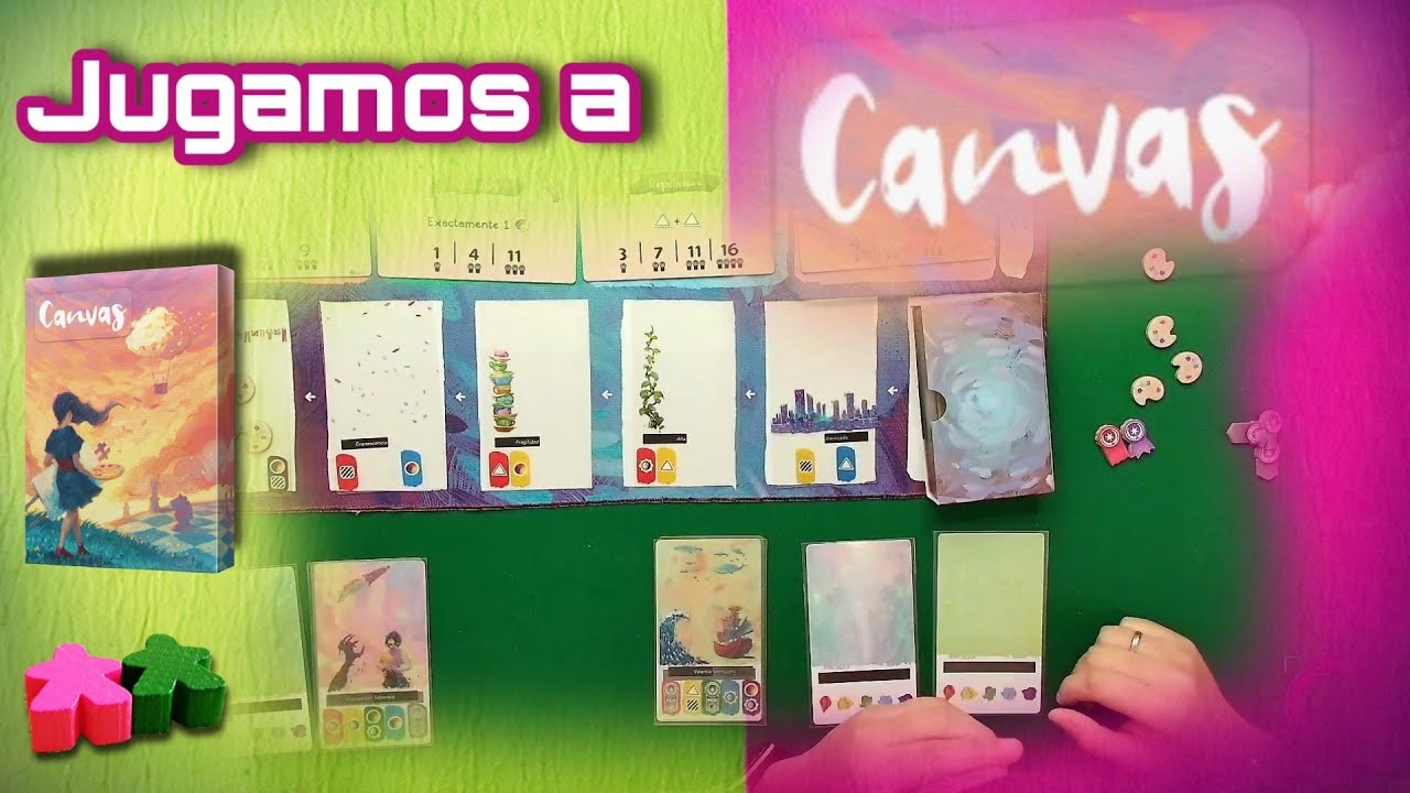 Canvas. Partida a 2 jugadores creando nuestros cuadros 🧩