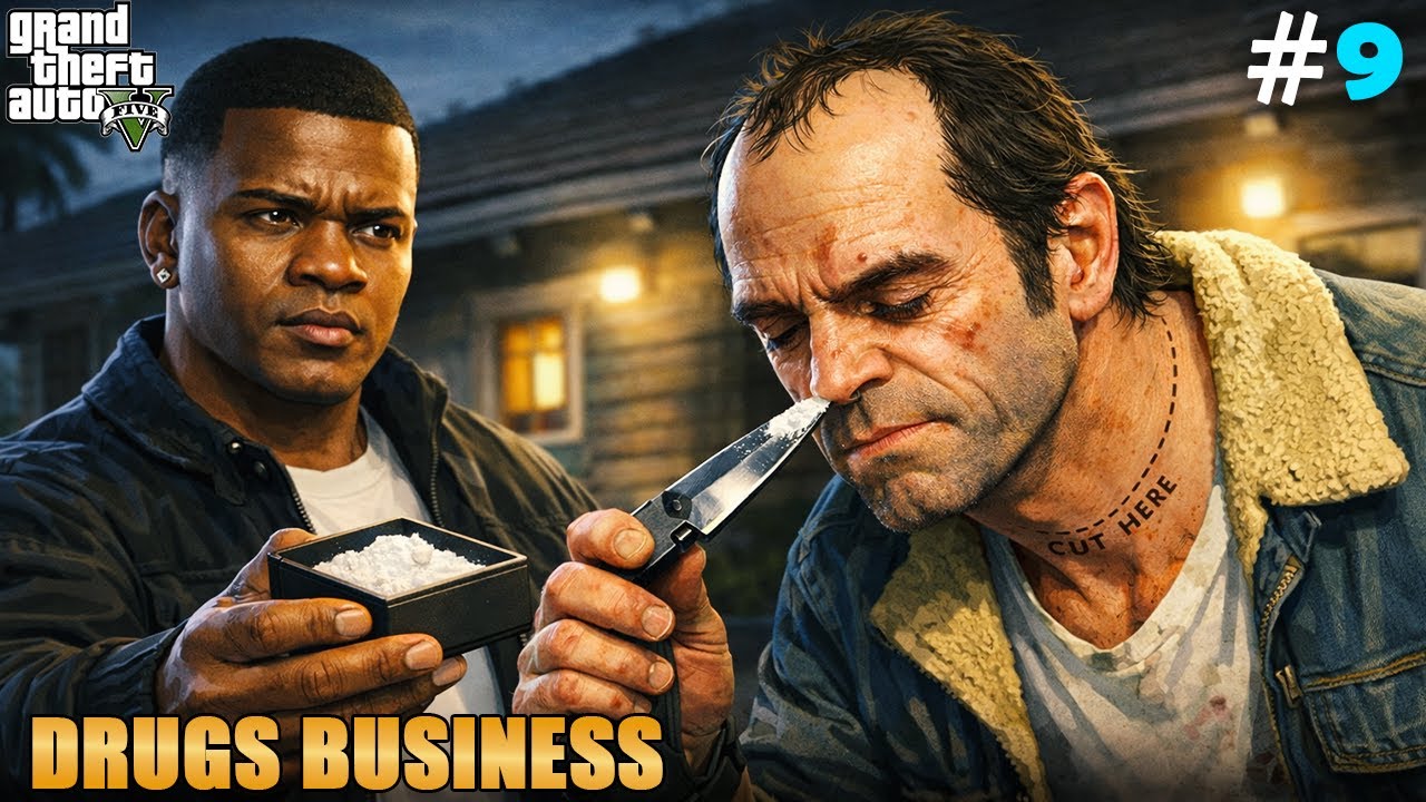 Franklin & Trevor white powder business in GTA 5 | Hood Safari