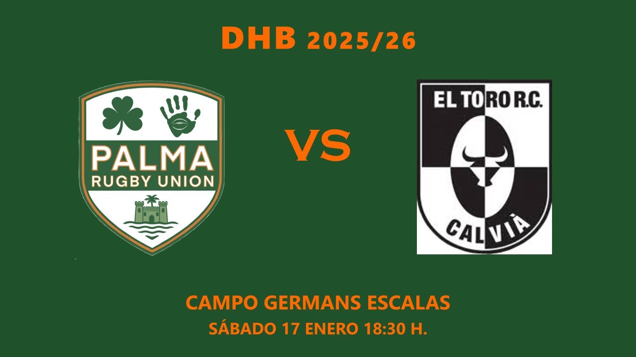 DHB: Rugby Club Ponent vs El Toro RC