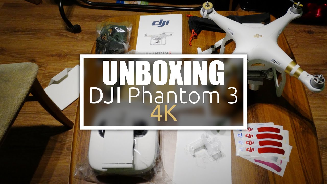 Unboxing Drona DJI Phantom 3 z kamerą 4K | PL