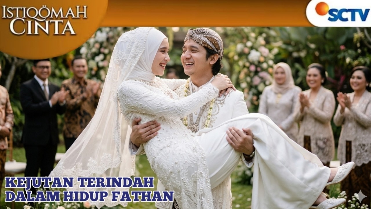 PERNIKAHAN FATHAN DAN KHANSA BERJALAN LANCAR / ISTIQOMAH CINTA SCTV HARI INI 21  MARET 2026