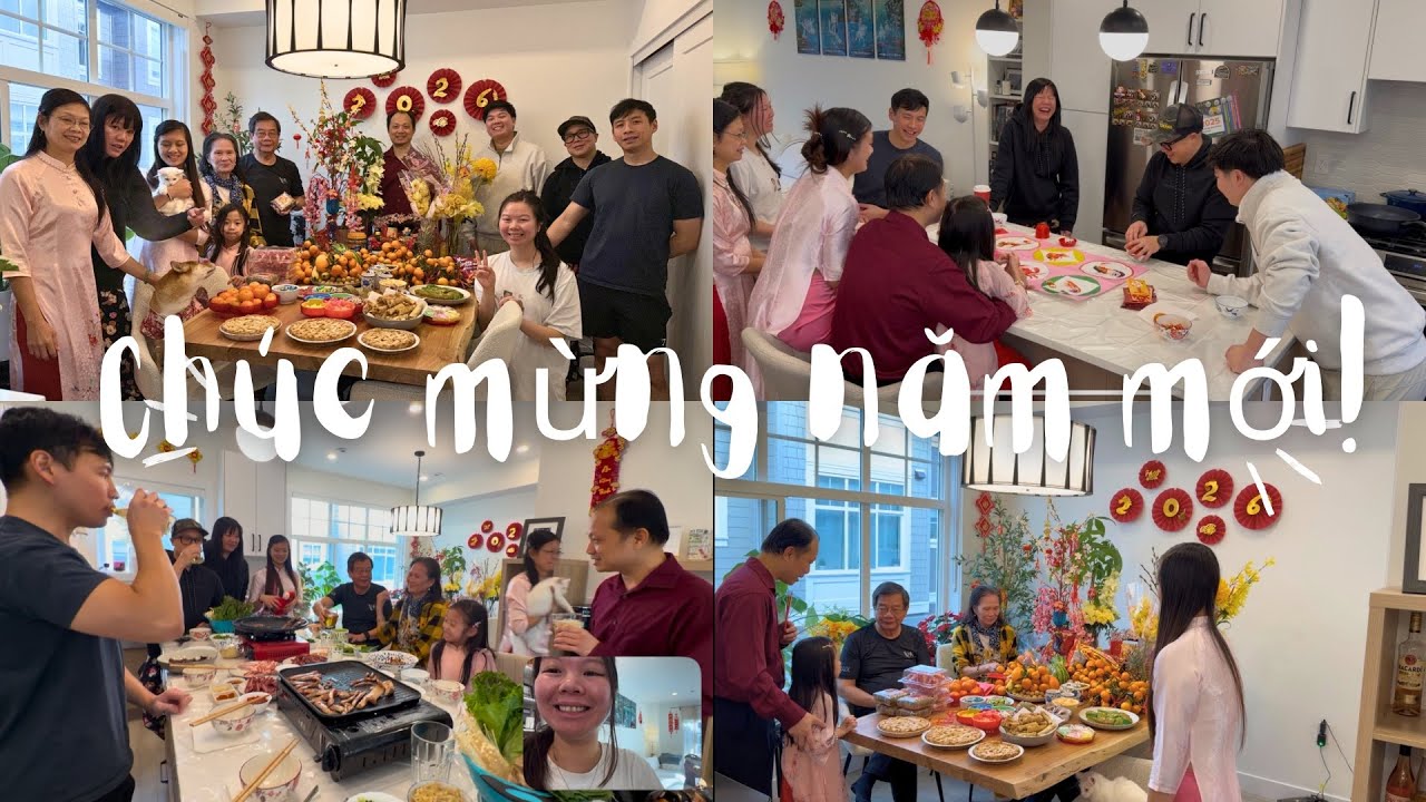🧧Chúc mừng năm mới! Happy Tết Viet Lunar New Year 2026 | KBBQ, Lì xì, Bầu Cua Tôm Cá, nhậu & puzzle