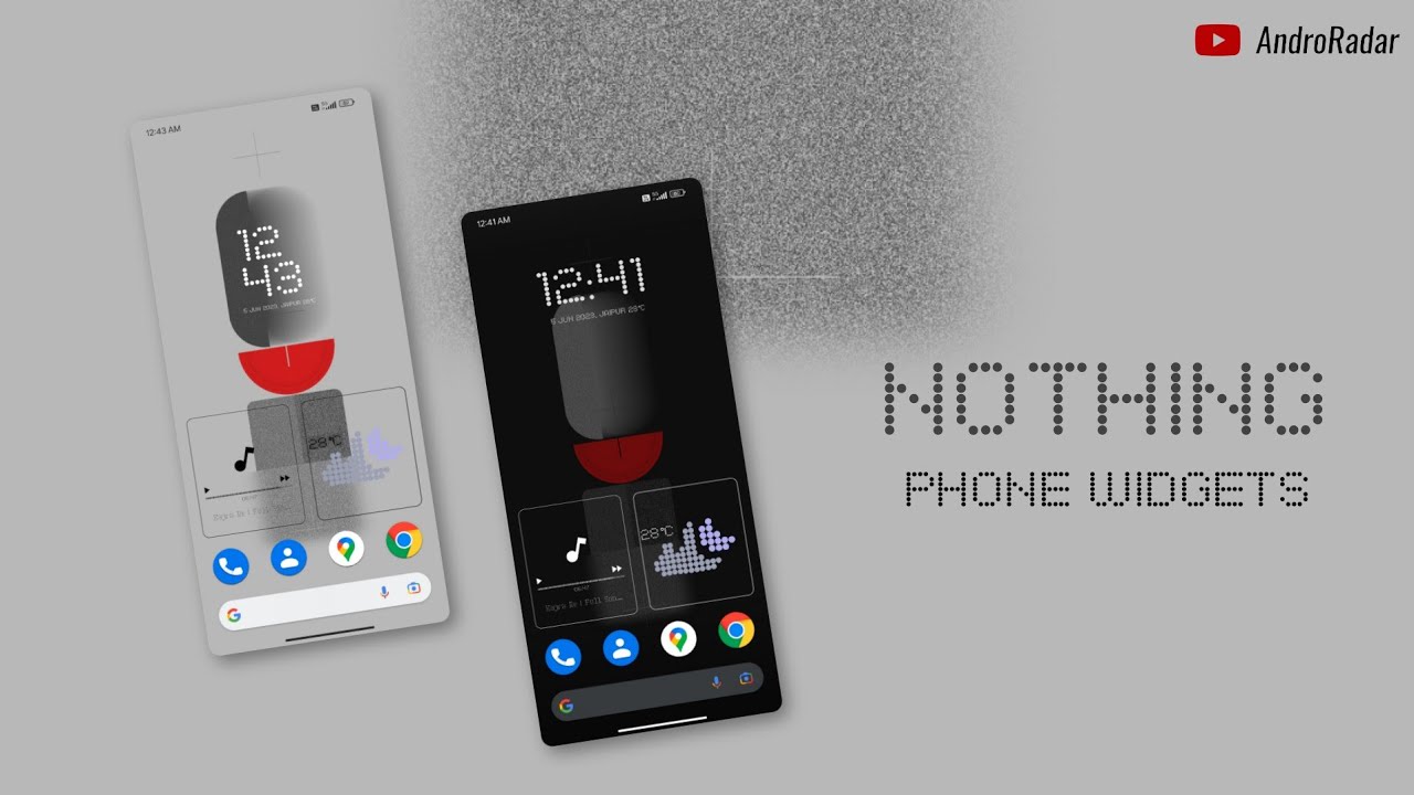 Enable Nothing Phone widgets on your Android! ⚡