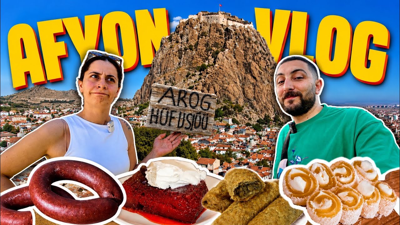 DOPDULU BİR AFYON VLOGU! | Tarih, Kültür ve Lezzet Durakları