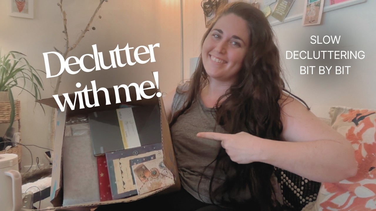 Declutter with me! 🛍️ | Catching Up & Mini Declutter ☀️