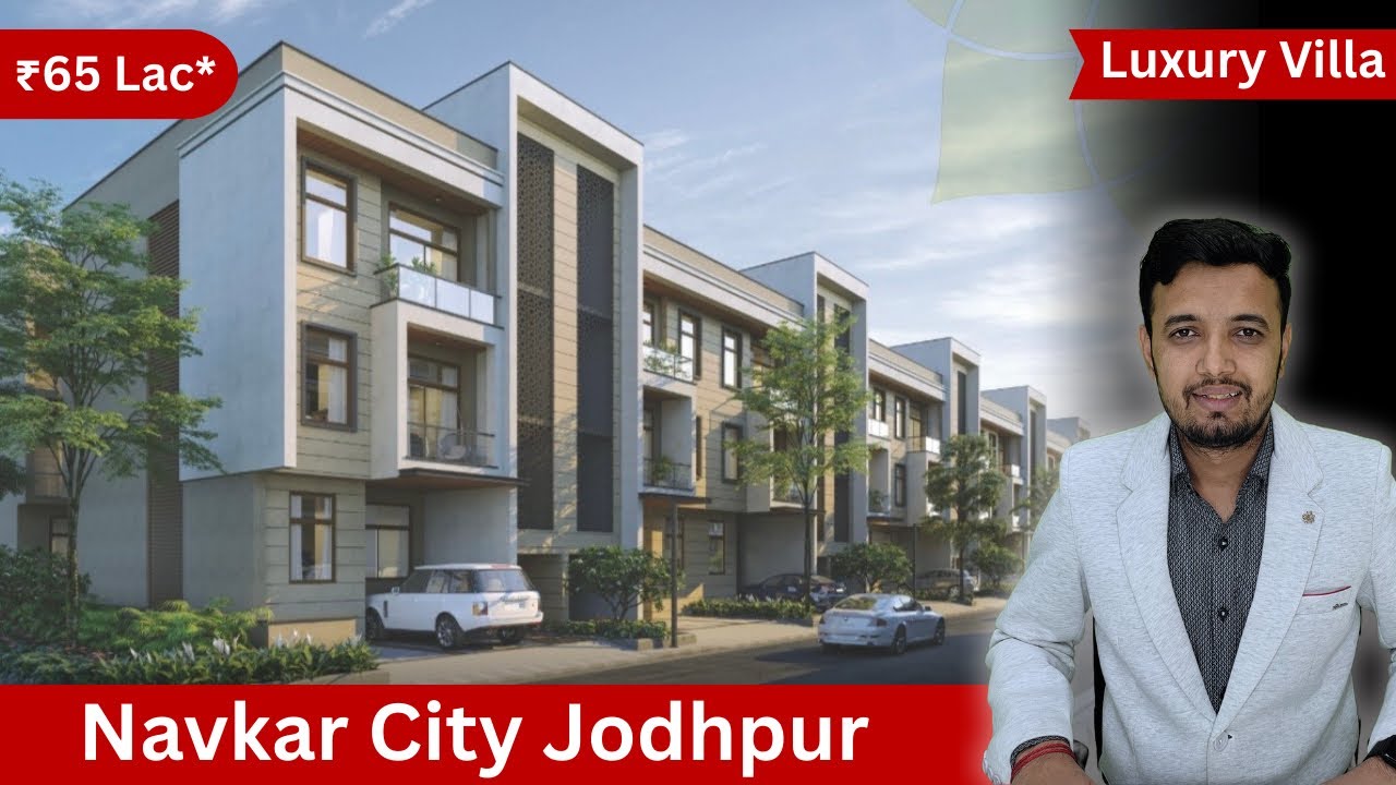 Ultra Luxury Flat & Villa At Just 60 Lac - 2.05 Cr Near DPS Cricle Jodhpur | Navkar city 