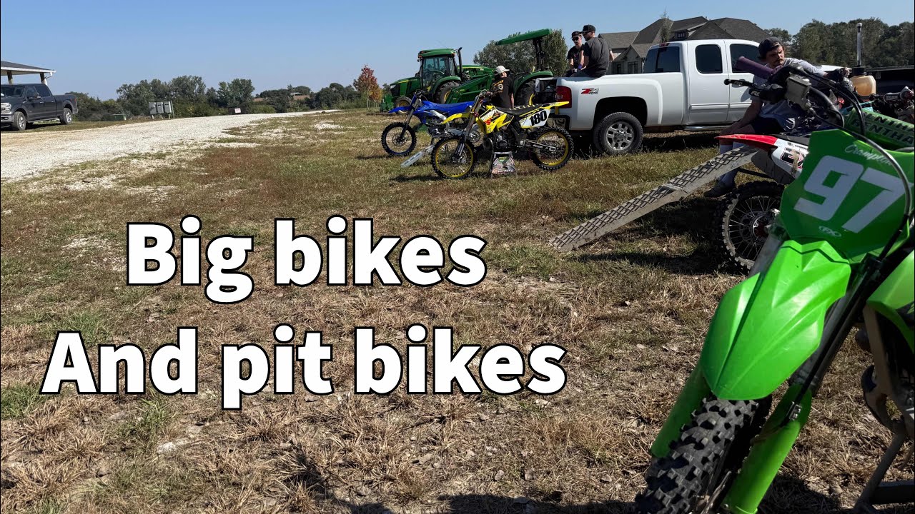 Saturdays are for MOTO and pit bikes