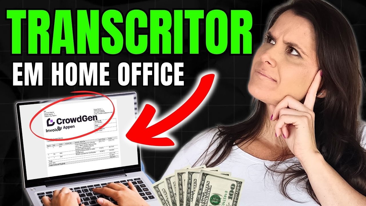 TRABALHO de TRANSCRITOR ONLINE HOME OFFICE Para INICIANTES Sem EXPERIÊNCIA na APPEN