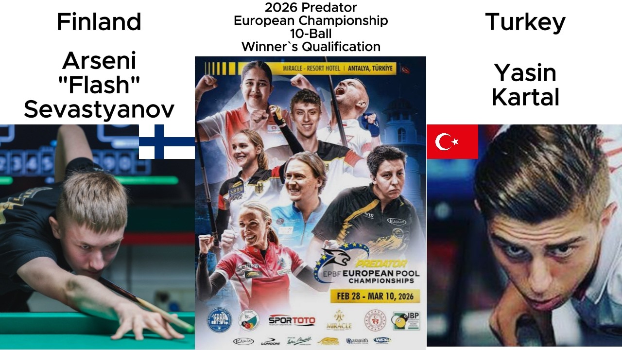 2026 Predator European Championship,
Winner's Qualification