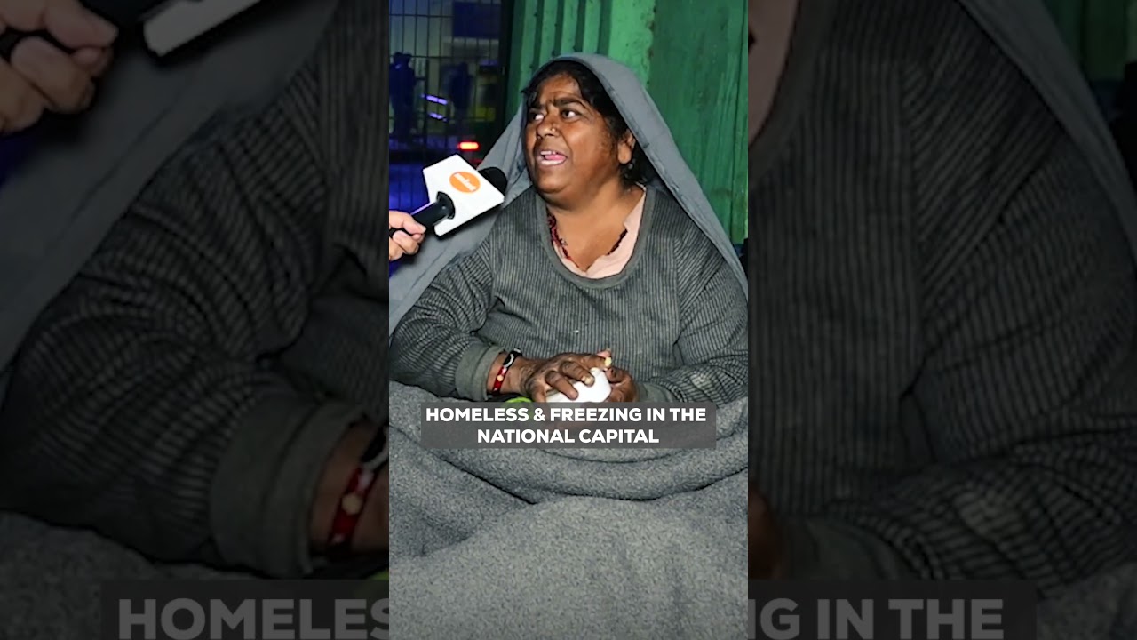 How Delhi's Homeless Citizens & Night Watchmen Are Battling Extreme Cold, Toxic Smog & Helplessness