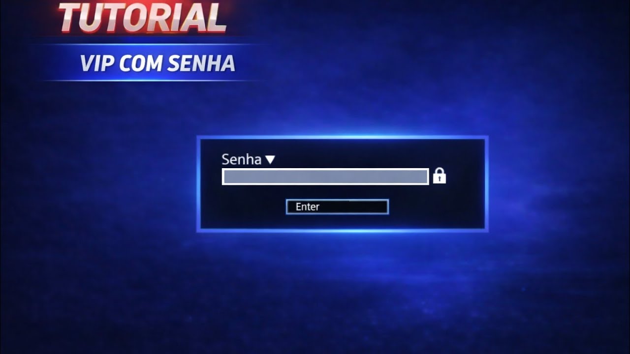 COMO CRIAR VIP COM SENHA🔥 (Atualizado)