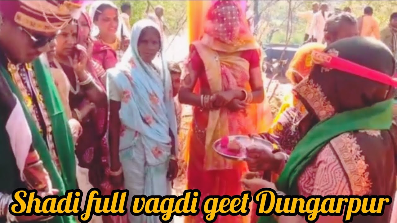 Aadivasi vagdi geet videos 2025 aadivasi culture shadi #trending #kushalvlog93 