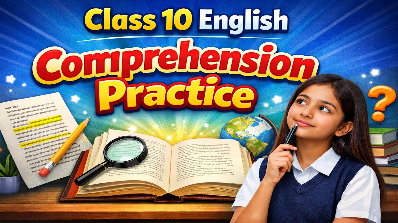 Class 10 Passage Reading  |  Comprehension Practice  |  Boards