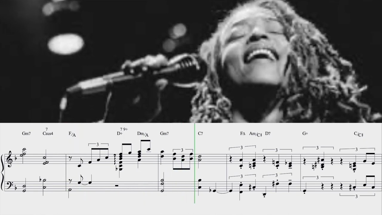 Sweet Lorraine - Mulgrew Miller & Cassandra Wilson - Transcrit par Didier Klein #pianotranscription