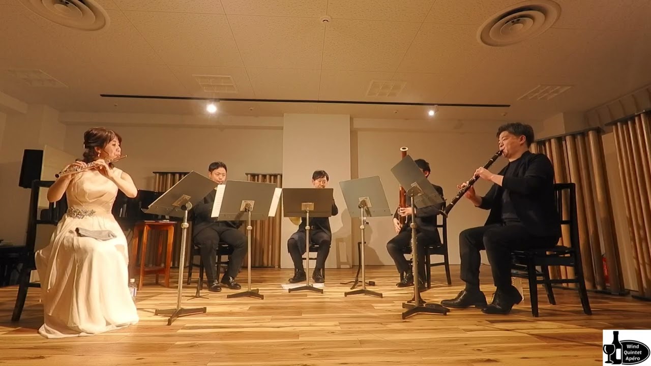 木管五重奏曲 Op.124（G.ブリチャルディ）