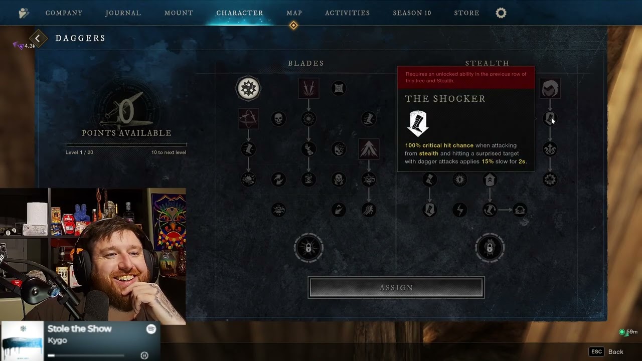 FIRST LOOK AT DAGGERS IN NEW WORLD
