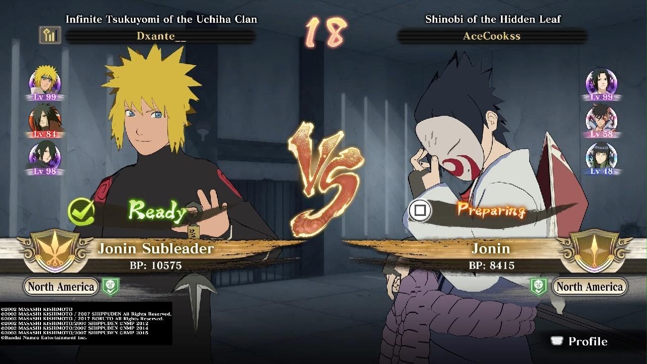 Having Some Fun Playing Sauske! Naruto Storm Connections Amazing Ranked Gameplay