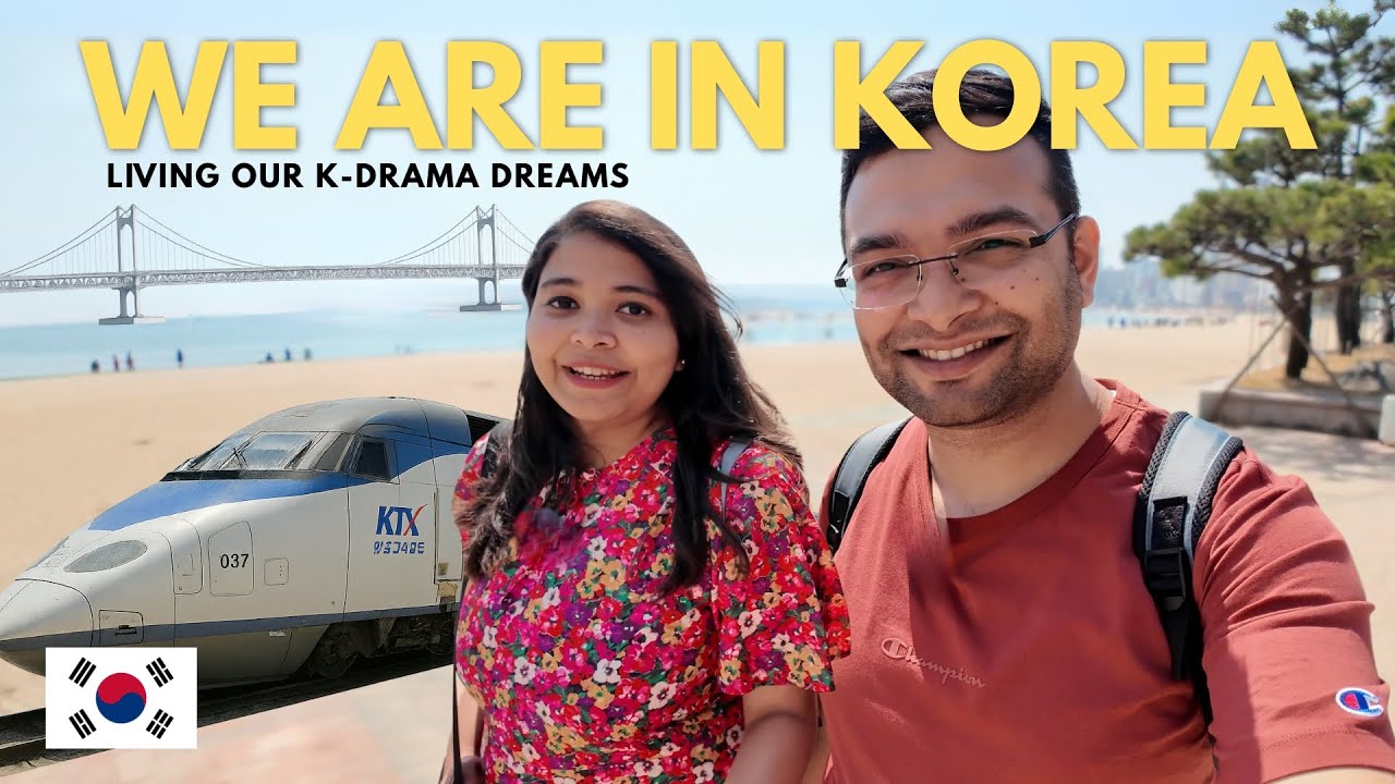 🇰🇷 Australia to South Korea: Our First KTX Bullet Train Ride at 300km/h + Busan Travel Day! 🚄✨ | Ep1