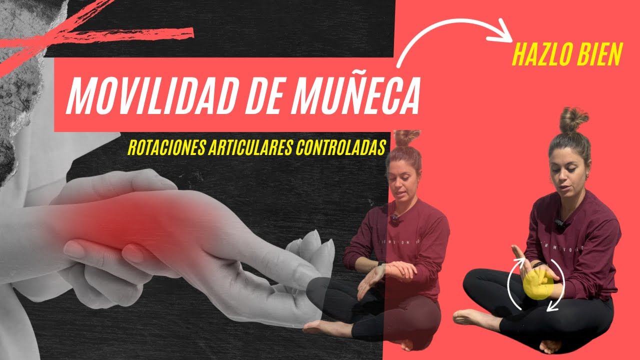 El mejor EJERCICIO DE MOVILIDAD para tus MUÑECAS: rotaciones articulares controladas  // QIMOVEMENT