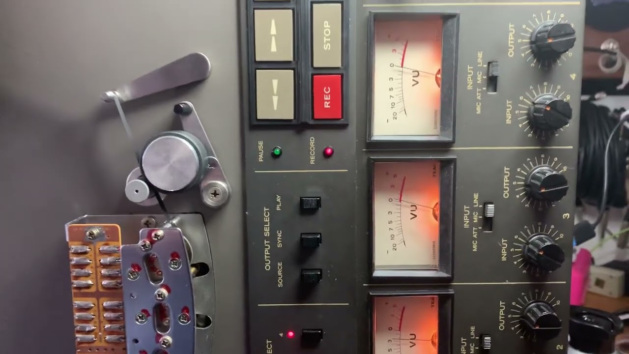 Teac 3440 repaired and calibrated