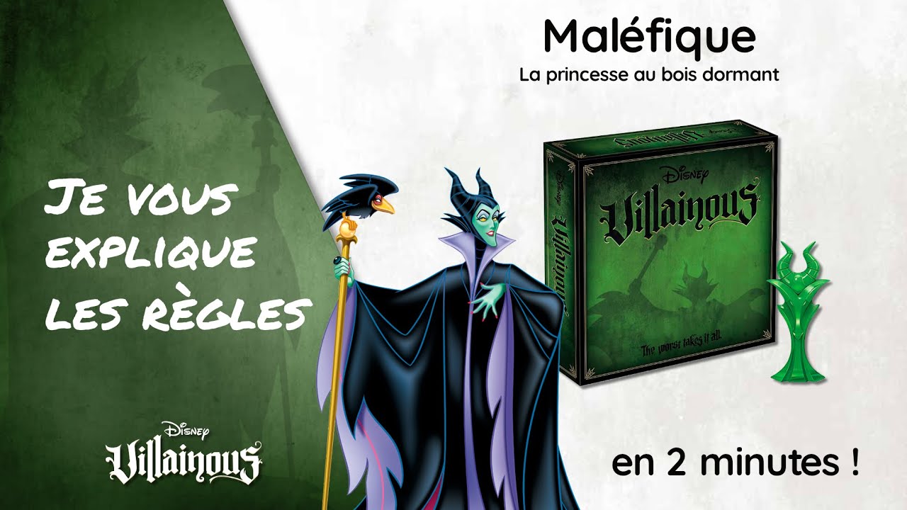 Je vous explique les r&egrave;gles de MAL&Eacute;FIQUE - VILLAINOUS en moins de 2 minutes!