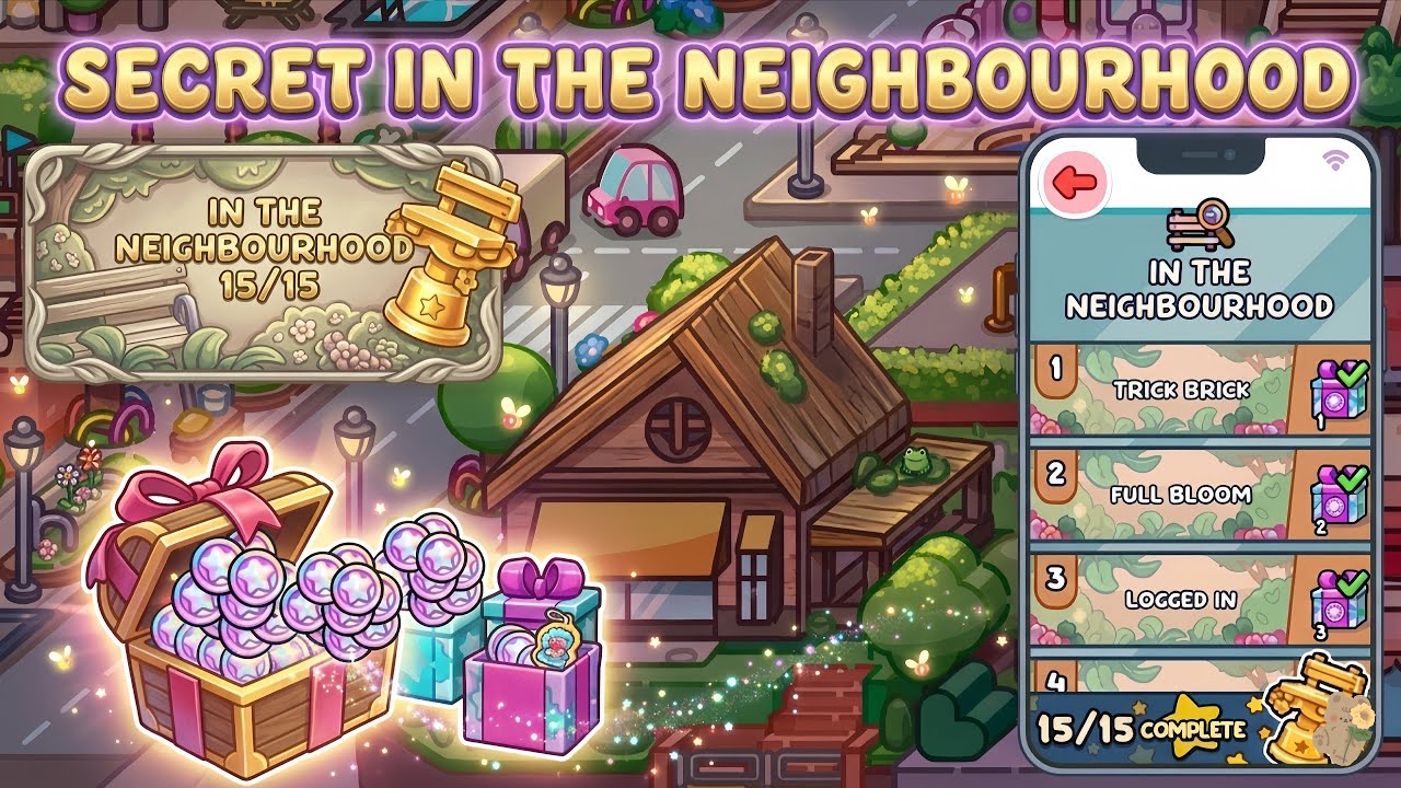 SECRET IN THE NEIGHBOURHOOD FREE COINS | AVATAR WORLD | PAZU