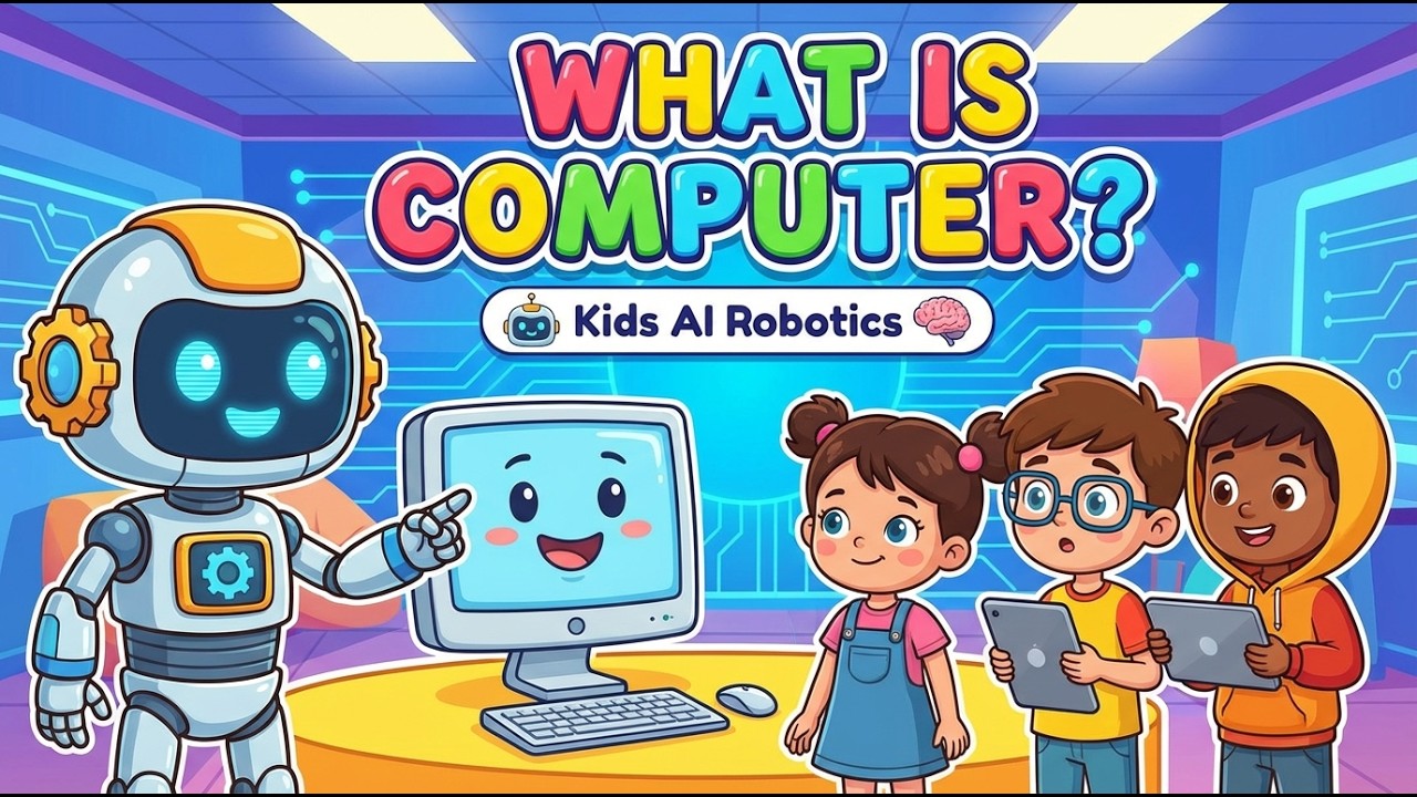 What Is a Computer?  Aarav & Mia’s Fun Tech Talk!