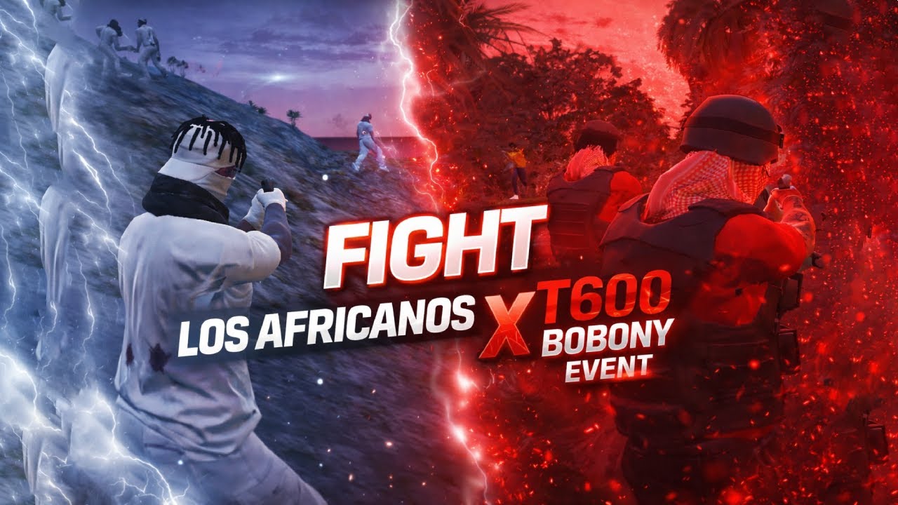 Fight Los Africanos X T600 | Event Jazira | Bobony RP