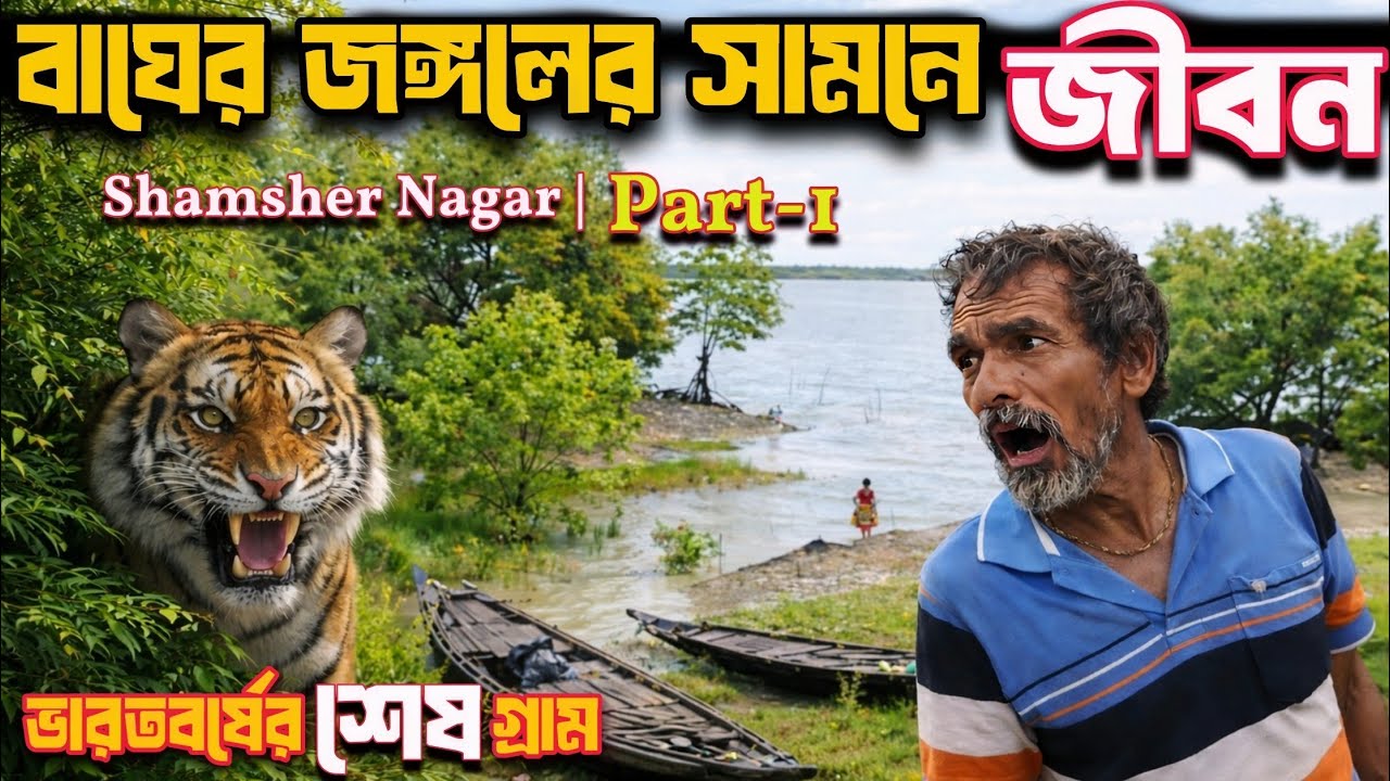 বাঘের জঙ্গলে কাঁকড়া ধরতে গিয়ে মৃত্যু সামনে এসে দাঁড়ায় | Shamsher Nagar Part-1