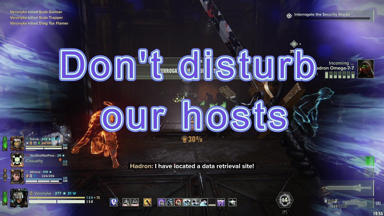 Darktide, Auric, Lights out, Flashlights and daemon hosts
