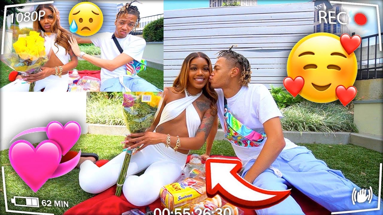 Surprising MY GIRLFRIEND With A PICNIC DATE THEN BREAKING UP With HER...