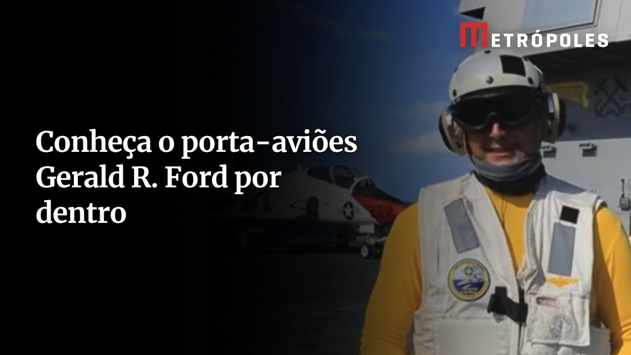 EUA x Venezuela: conheça detalhes do maior porta-aviões do mundo, enviado por Trump ao Caribe