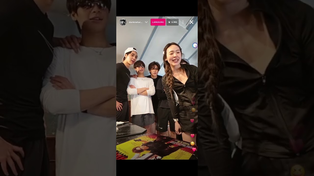 {sub indo} Dunk live IG bareng pemain DYTD (29.01.26) #dunknatachai #joongdunk