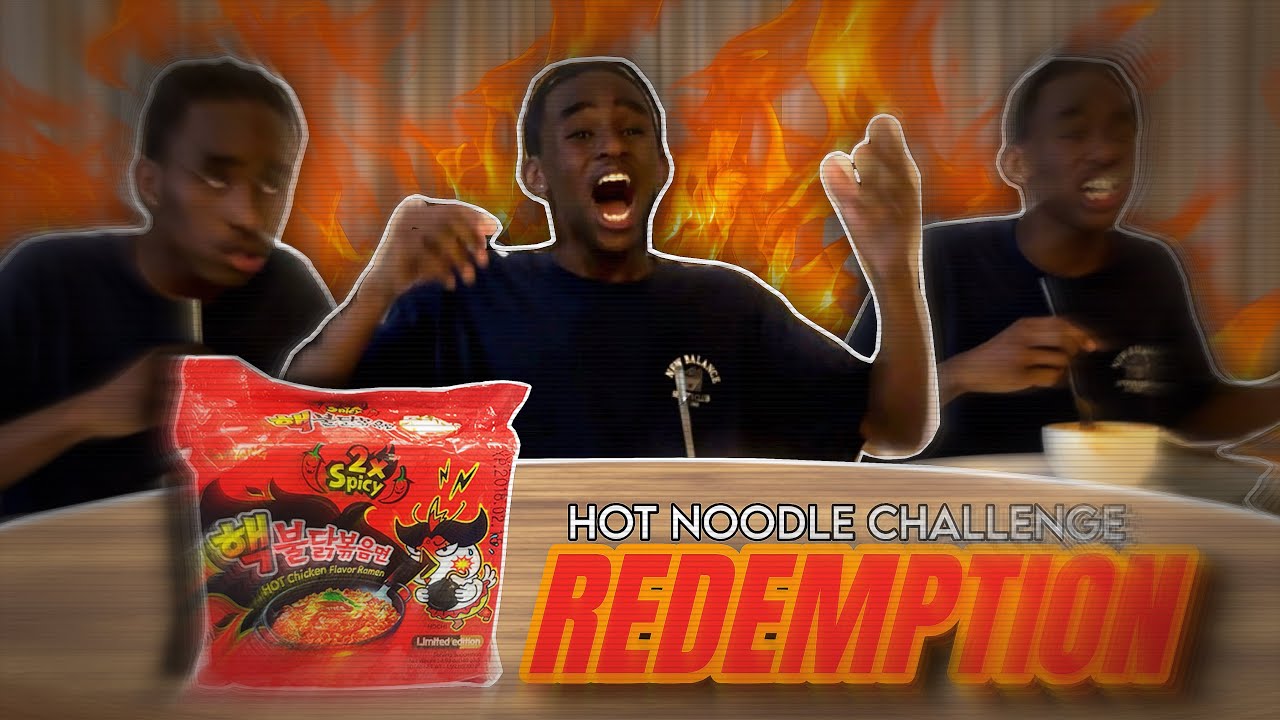 SPICY NOODLE CHALLENGE REDEMPTION!!!!!