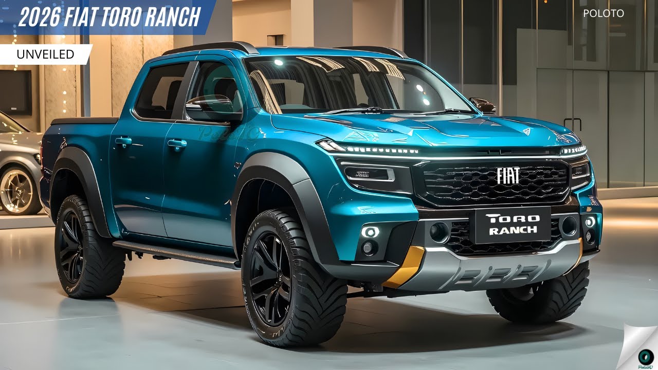 2026 Fiat Toro Ranch ujawnił - pickup, kt&oacute;ry może przemierzać wszystkie rodzaje terenu!