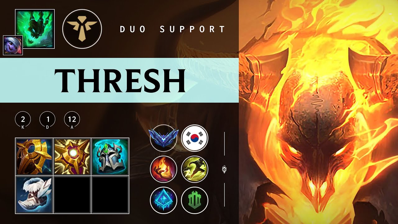 Thresh Support vs Karma - KR Diamond Patch 25.24