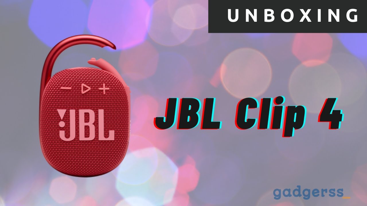 Unboxing en español del JBL Clip 4